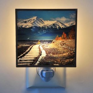 Snow Tracks Night Light